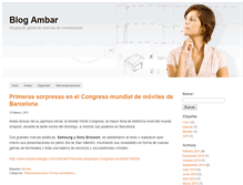 Tablet Screenshot of blog.ambar.es